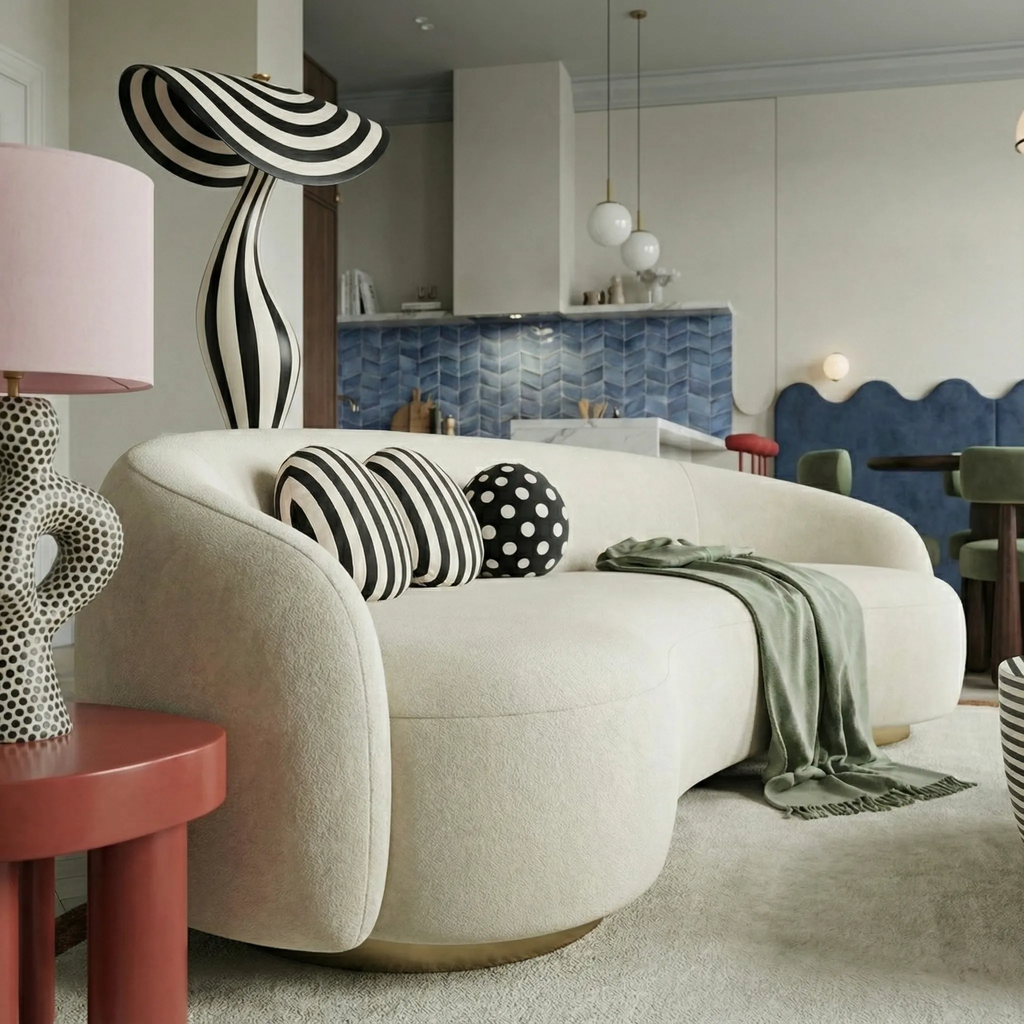 London Luxury Apartment Living Room